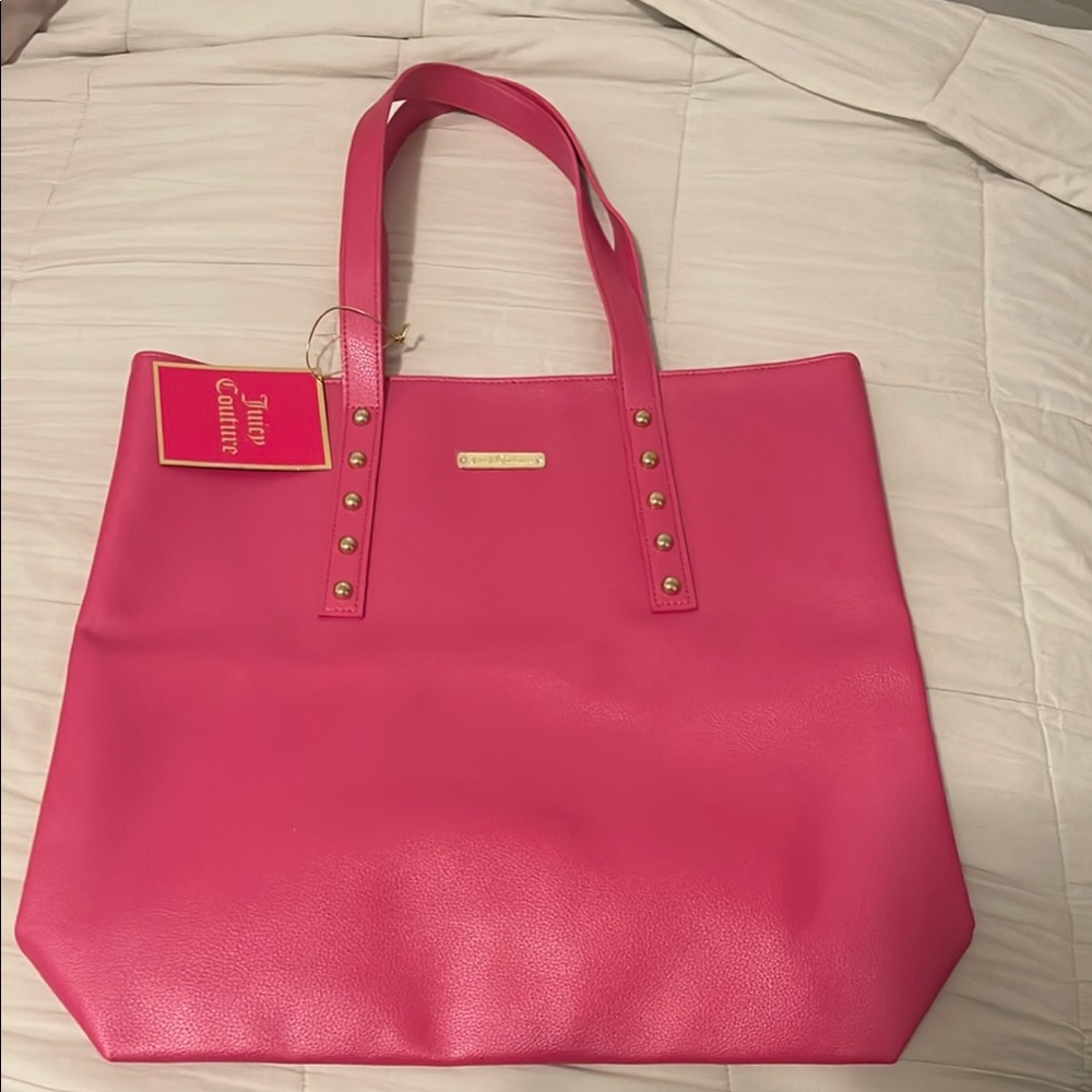 Juicy Couture Pink Classic Tote Bag